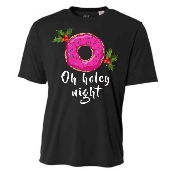 Oh Holey Night Donut Cooling Performance Crew T-Shirt