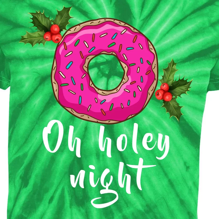 Oh Holey Night Donut Kids Tie-Dye T-Shirt