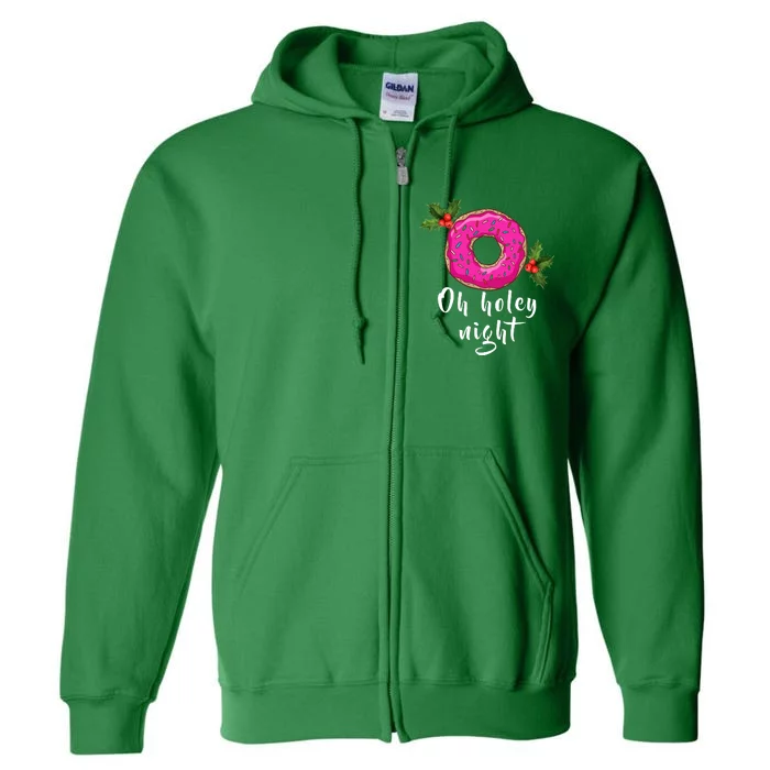 Oh Holey Night Donut Full Zip Hoodie