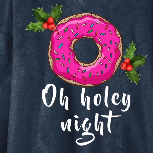 Oh Holey Night Donut Hooded Wearable Blanket