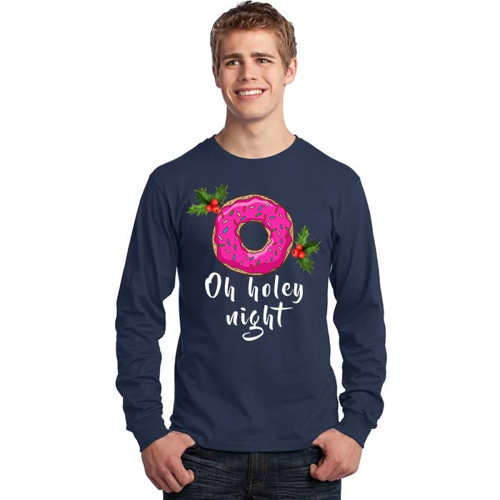 Oh Holey Night Donut Tall Long Sleeve T-Shirt