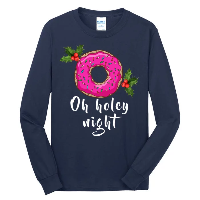 Oh Holey Night Donut Tall Long Sleeve T-Shirt