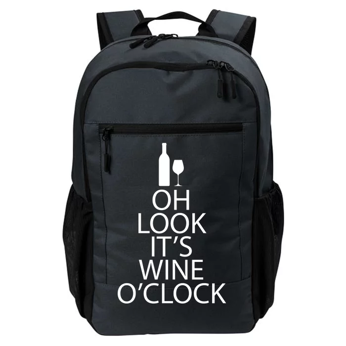 Oh Look it's Wine O'Clock Daily Commute Backpack