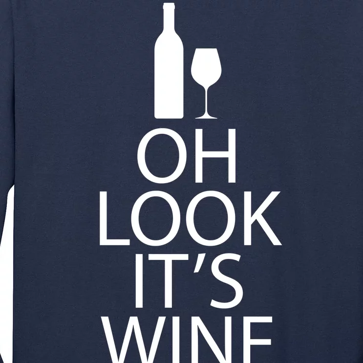 Oh Look it's Wine O'Clock Tall Long Sleeve T-Shirt