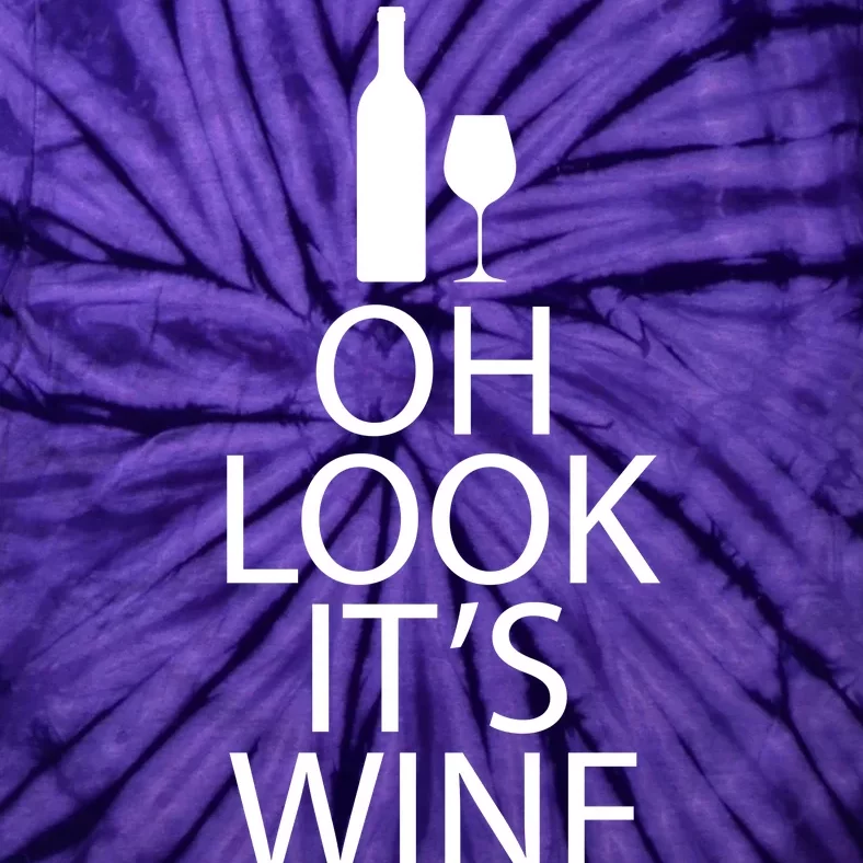 Oh Look it's Wine O'Clock Tie-Dye T-Shirt