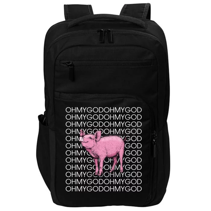 Oh My God Pig Impact Tech Backpack