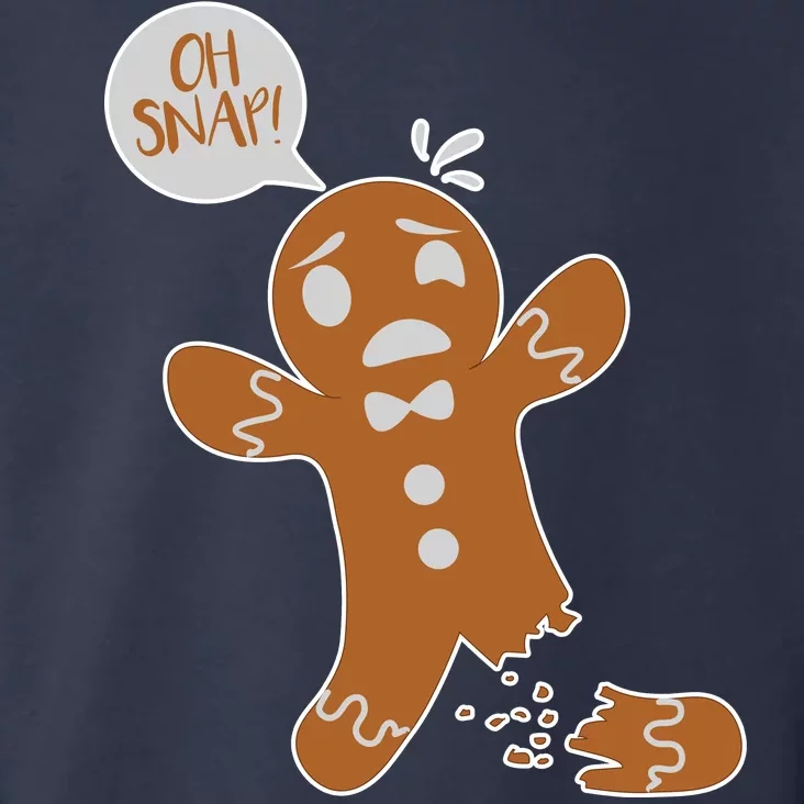 Oh Snap! Funny Gingerbread Christmas Toddler Hoodie