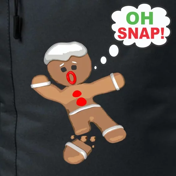 Oh Snap Gingerbread Funny Christmas Design Daily Commute Backpack