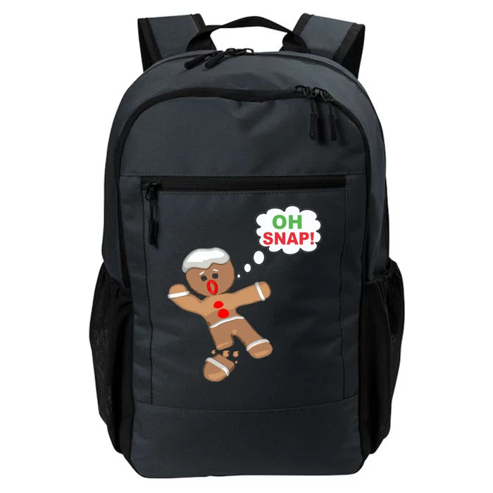 Oh Snap Gingerbread Funny Christmas Design Daily Commute Backpack