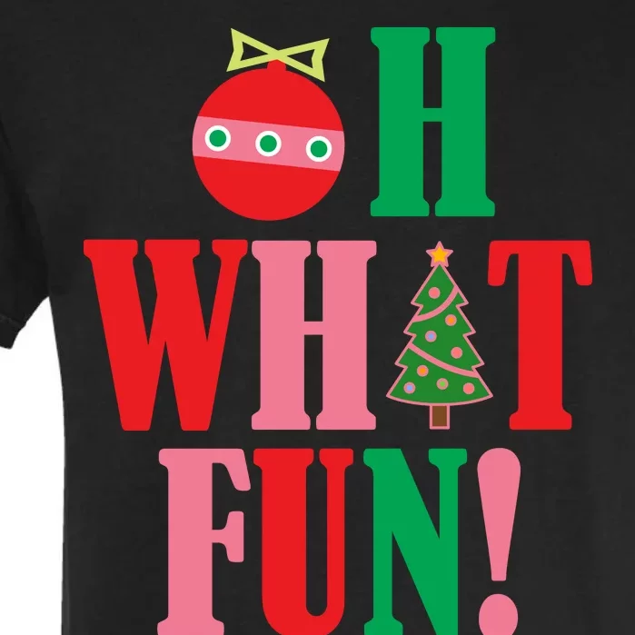 Oh What Fun Christmas Garment-Dyed Heavyweight T-Shirt