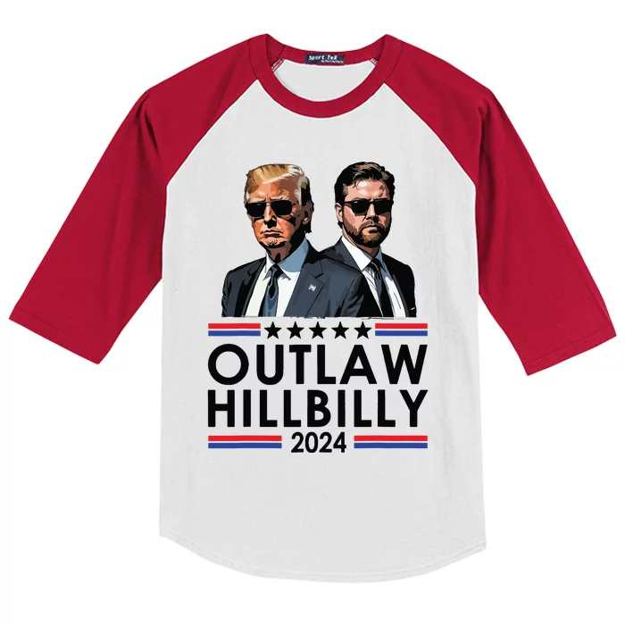 Outlaw Hillbilly 2024 Kids Colorblock Raglan Jersey