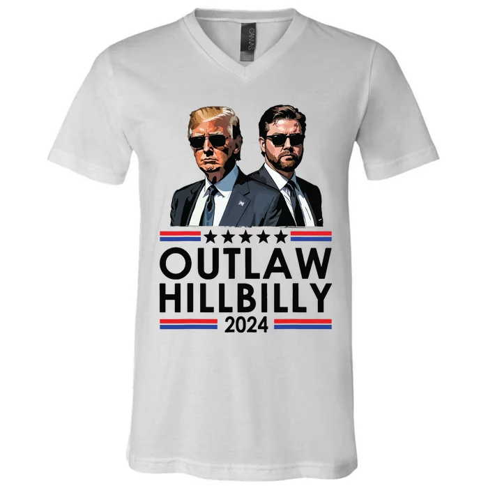 Outlaw Hillbilly 2024 V-Neck T-Shirt