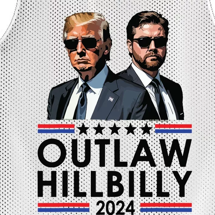 Outlaw Hillbilly 2024 Mesh Reversible Basketball Jersey Tank