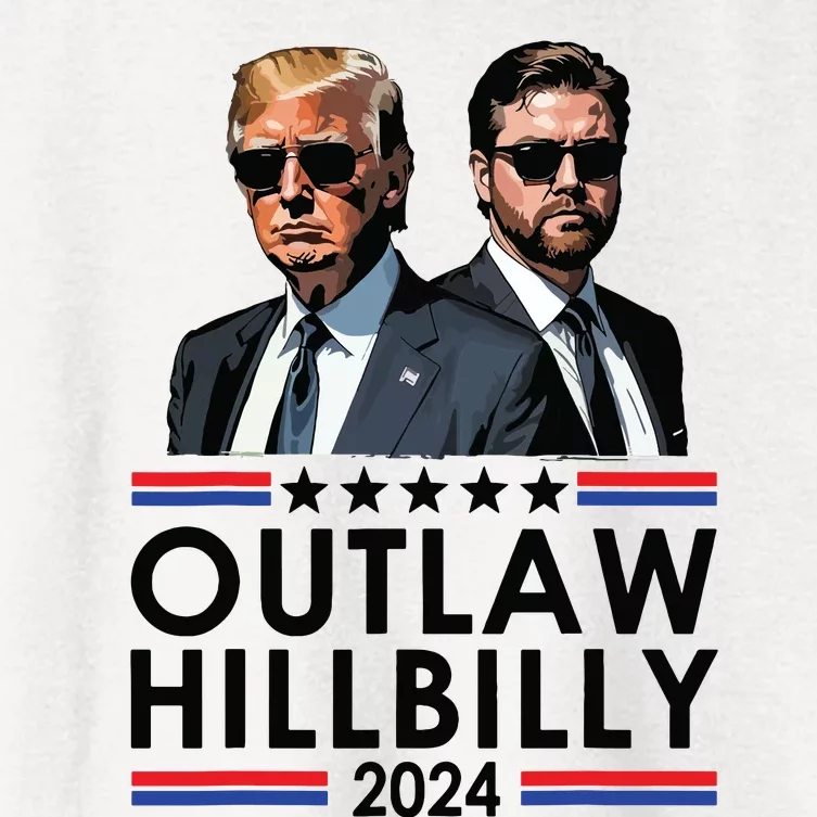 Outlaw Hillbilly 2024 Women's Crop Top Tee