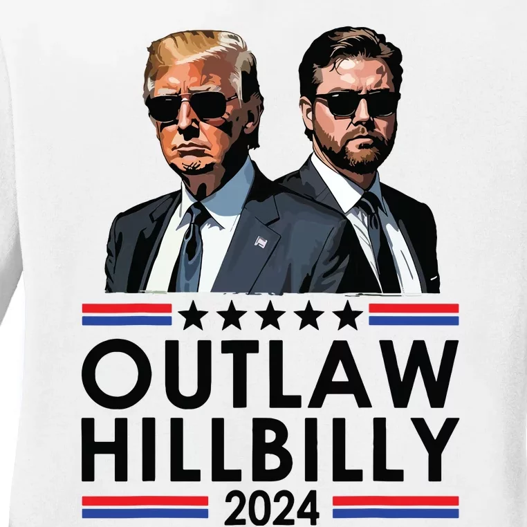 Outlaw Hillbilly 2024 Ladies Long Sleeve Shirt