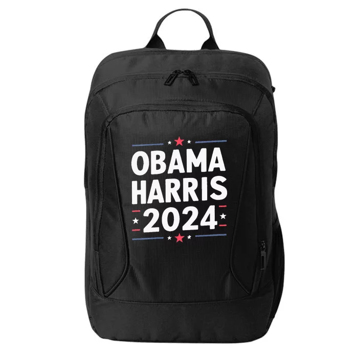 Obama Harris 2024 Democrat Us Election Michelle Kamala City Backpack