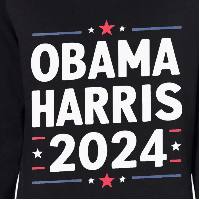 Obama Harris 2024 Democrat Us Election Michelle Kamala Womens California Wash Sweatshirt