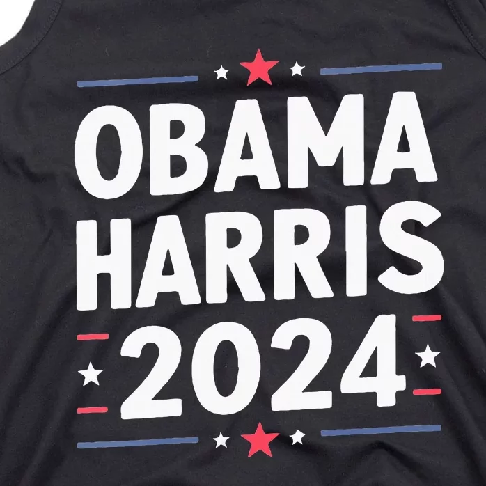 Obama Harris 2024 Democrat Us Election Michelle Kamala Tank Top