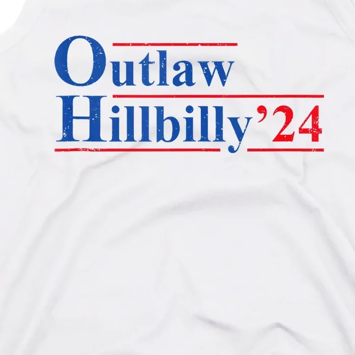 Outlaw Hillbilly 24 IM Voting For The Outlaw And Hillbilly Tank Top