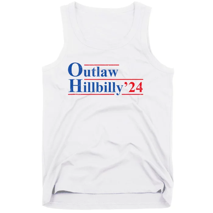 Outlaw Hillbilly 24 IM Voting For The Outlaw And Hillbilly Tank Top