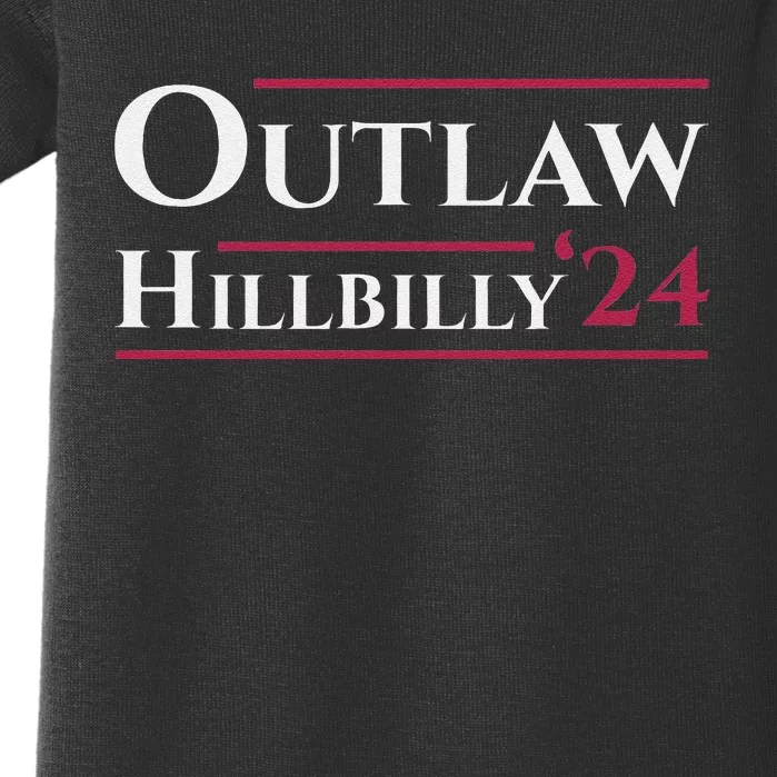 Outlaw Hillbilly 24 Baby Bodysuit