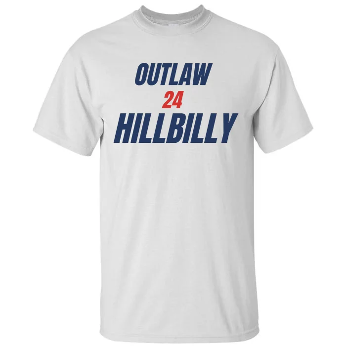 Outlaw Hillbilly 24 Tall T-Shirt