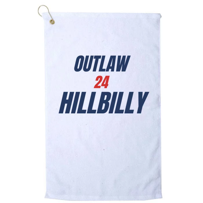 Outlaw Hillbilly 24 Platinum Collection Golf Towel