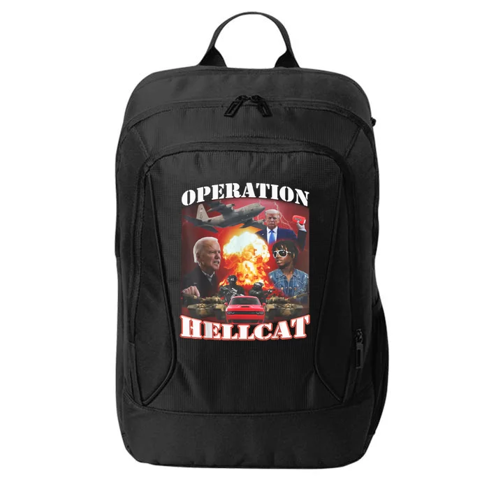 Operation Hellcat, Anti Biden Proud Ultra Maga King 2024 City Backpack