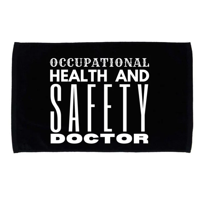 Occupational Health And Safety Doctor Safety Campaigns Gift Microfiber Hand Towel