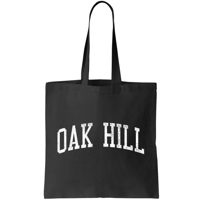 Oak Hill Al Vintage Athletic Sports Js02 Tote Bag