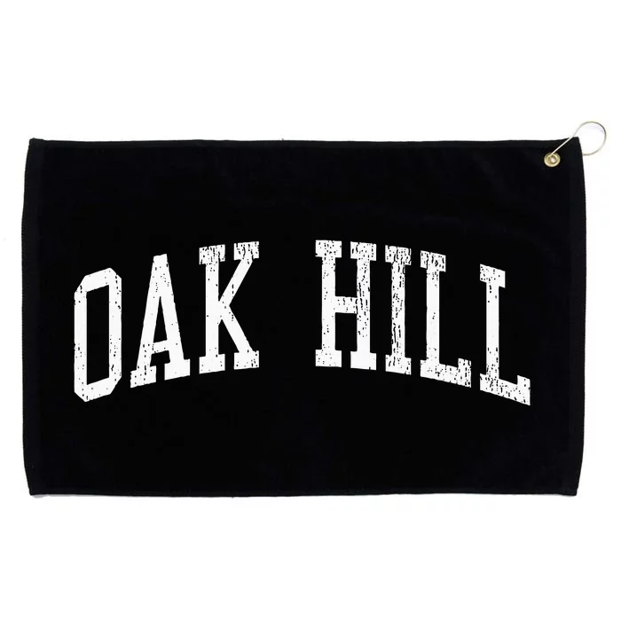 Oak Hill Al Vintage Athletic Sports Js02 Grommeted Golf Towel