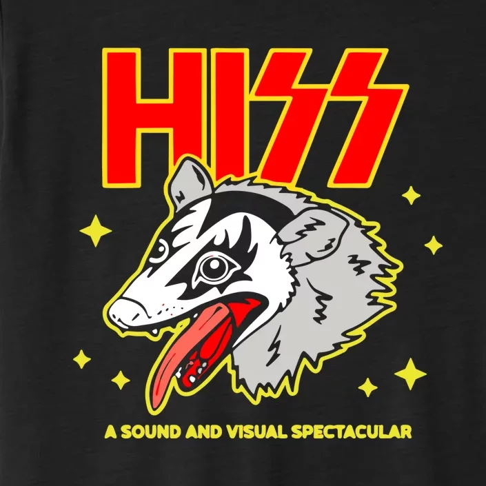 Opossum Hiss A Sound And Visual Spectacular ChromaSoft Performance T-Shirt