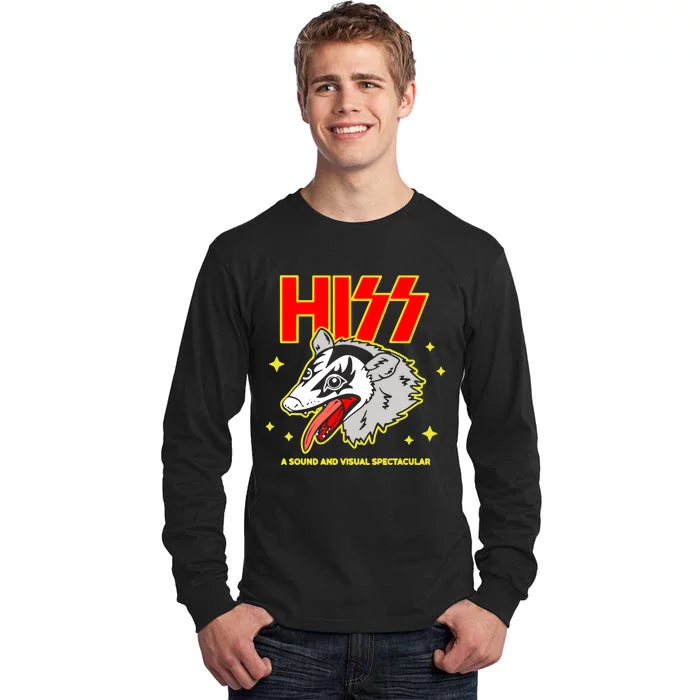 Opossum Hiss A Sound And Visual Spectacular Tall Long Sleeve T-Shirt