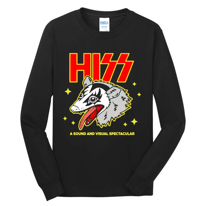 Opossum Hiss A Sound And Visual Spectacular Tall Long Sleeve T-Shirt