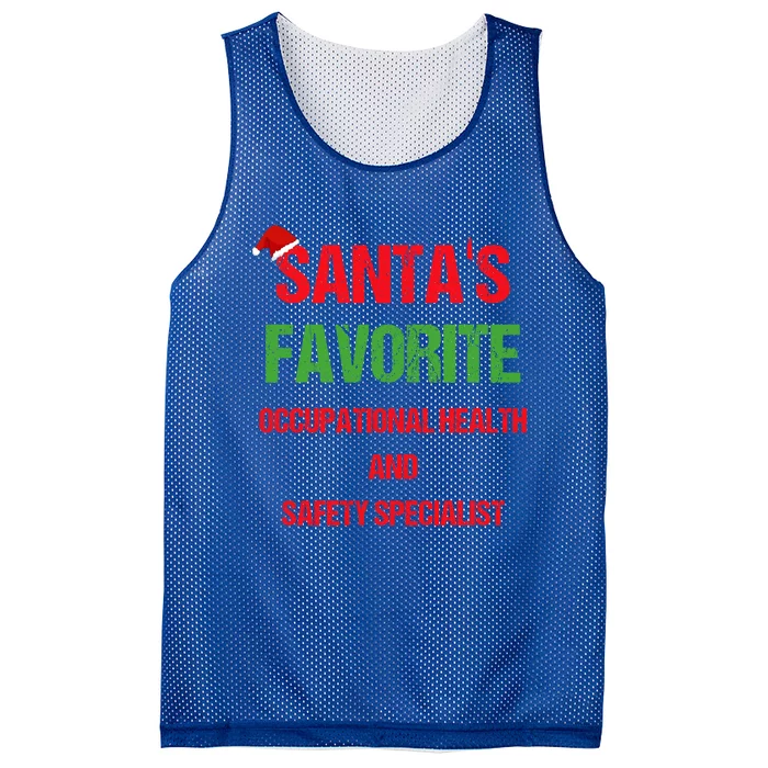 Occupational Health And Safety Specialist Christmas Gift Mesh Reversible Basketball Jersey Tank