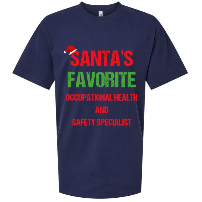 Occupational Health And Safety Specialist Christmas Gift Sueded Cloud Jersey T-Shirt