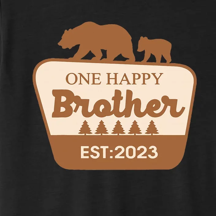 One Happy Brother Happy Camper Matching Family Birthday ChromaSoft Performance T-Shirt