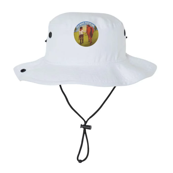 Our Heats Beat As One Horse Lover Legacy Cool Fit Booney Bucket Hat