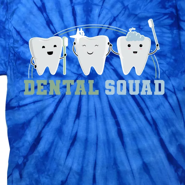 Orthodontist Hygienist Dental Squad Assistant Great Gift Tie-Dye T-Shirt