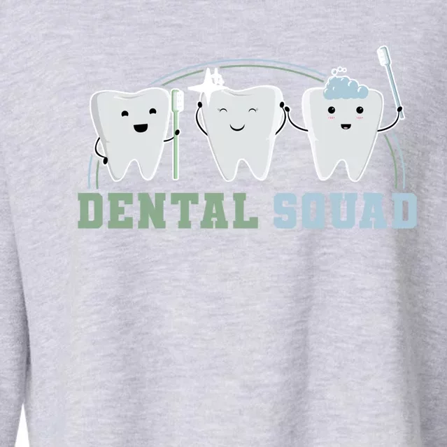 Orthodontist Hygienist Dental Squad Assistant Great Gift Cropped Pullover Crew