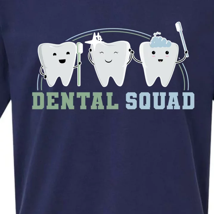 Orthodontist Hygienist Dental Squad Assistant Great Gift Sueded Cloud Jersey T-Shirt