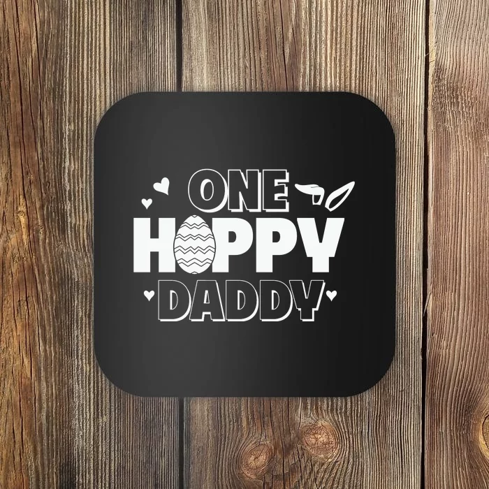 One Happy Daddy Easter Dad Father's Day Easter Day Coaster