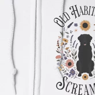 Old Habits Die Screaming Lyrics The Black Dog Ttpd Full Zip Hoodie