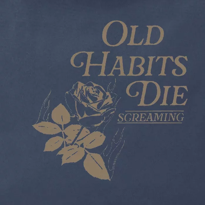 Old Habits Die Screaming Zip Tote Bag