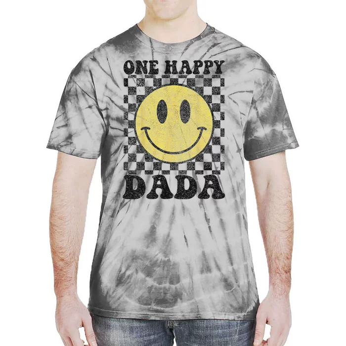 One Happy Dude Dada 1st Birthday Family Matching Tie-Dye T-Shirt