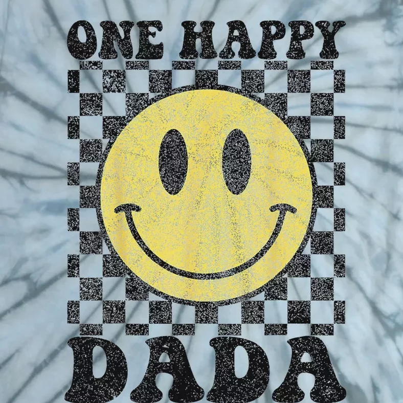 One Happy Dude Dada 1st Birthday Family Matching Tie-Dye T-Shirt