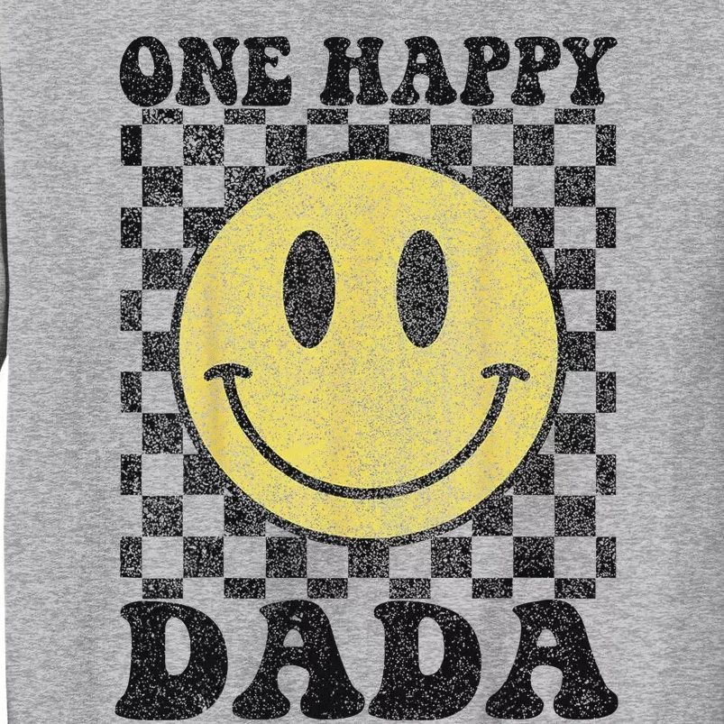 One Happy Dude Dada 1st Birthday Family Matching Tall Sweatshirt