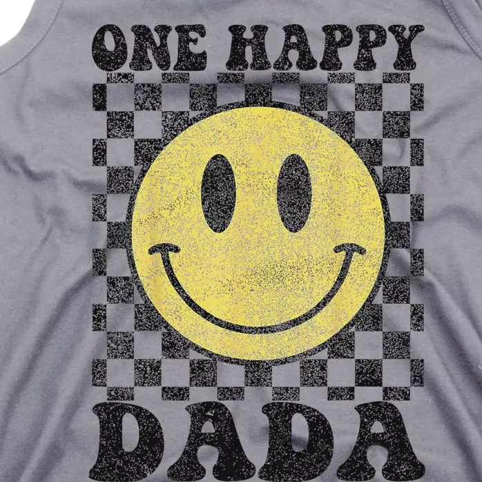 One Happy Dude Dada 1st Birthday Family Matching Tank Top