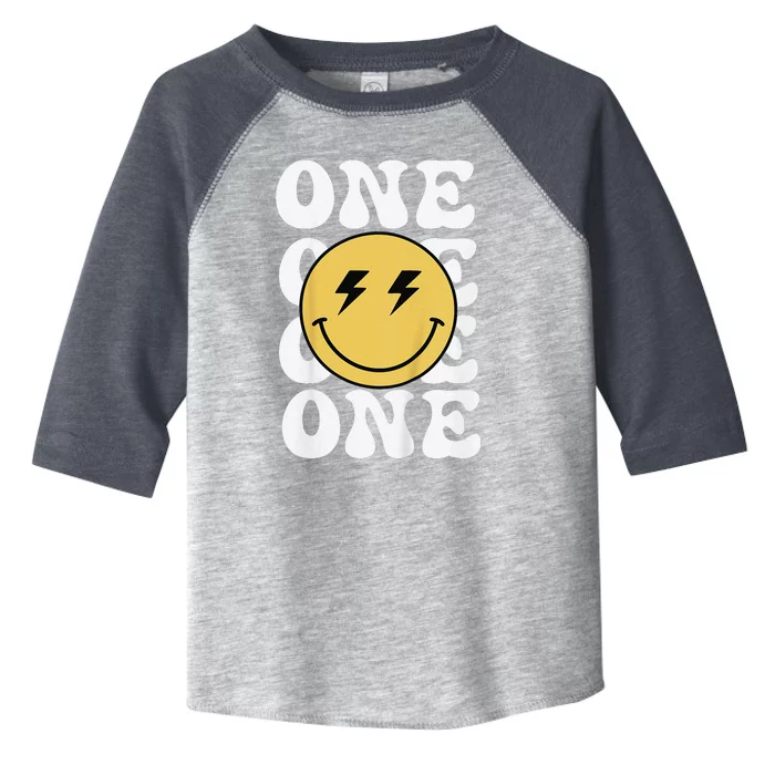 One Happy Dude 1st Birthday Theme Family Matching Toddler Fine Jersey T-Shirt