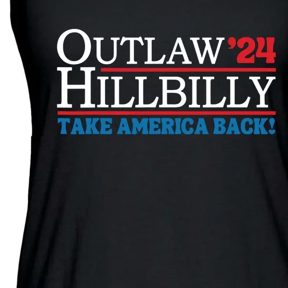 Outlaw Hillbilly Elections Ladies Essential Flowy Tank